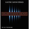 Musicians gear nickel plated guitar string