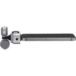 Zoom iq7 rotating mid-side stereo microphone os devices