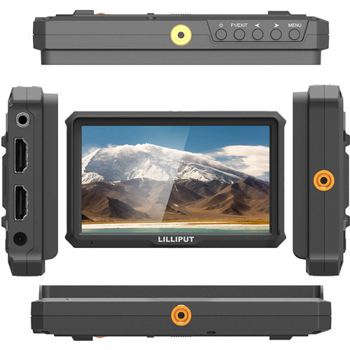 Feelworld f6 plus 5. 5 4k hdmi monitor Lilliput a5 4k hdmi full hd on-camera monitor