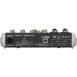 Alternative view of Behringer Xenyx Q802USB Premium 8-Input 2-Bus Mixer