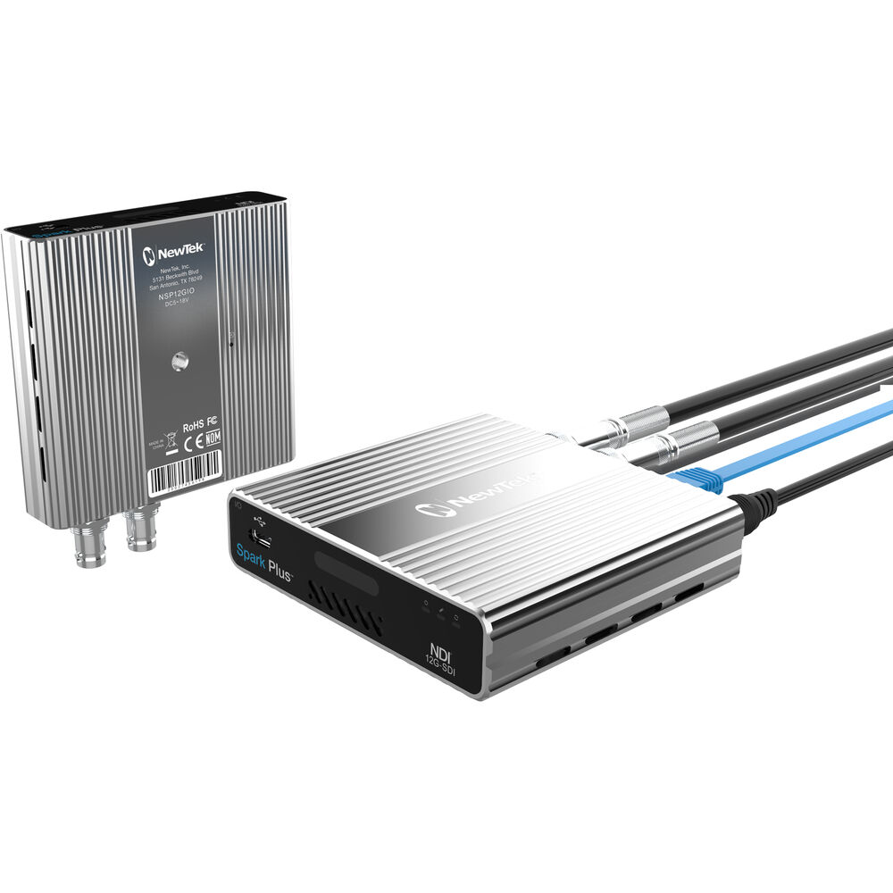 Blackmagic design opengear Newtek spark plus i/o 12g-sdi converter