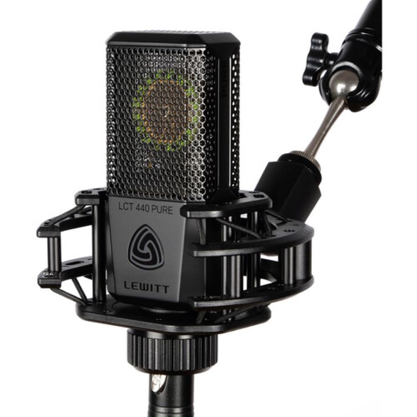 Zoom zum-2 usb-c podcast microphone Lewitt lct 440 pure condenser microphone (black)