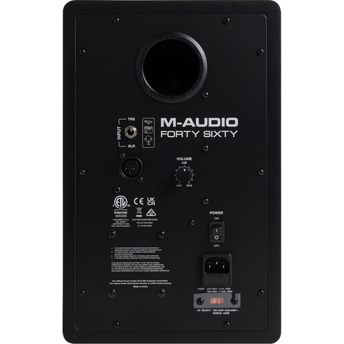 Nux da30bt monitor speaker with bluetooth M-audio forty sixty 6. 5 active studio monitor