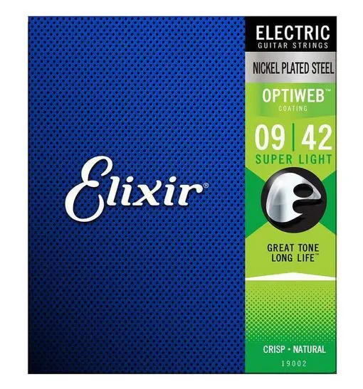 Elixir 19002 optiweb electric guitar strings