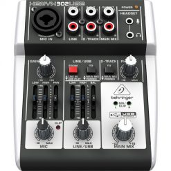 Behringer xenyx 302 usb 5 input compact mixer
