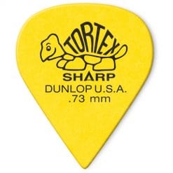 Jim dunlop tortex sharp pick 73 mm guitar pick
