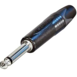 Neutrik NP2C-BAG 1/4″ Mono Plug Black