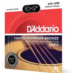 D'Addario EXP17 Medium Acoustic Guitar Strings