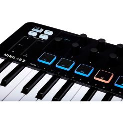 Arturia minilab 3 midi keyboard controller Arturia minilab 3 25 slim-key midi keyboard controller - black edition