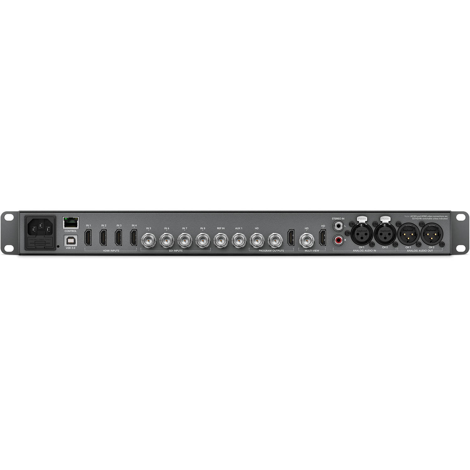 Blackmagic design atem studio converter 2 Blackmagic design atem studio 4k live switcher