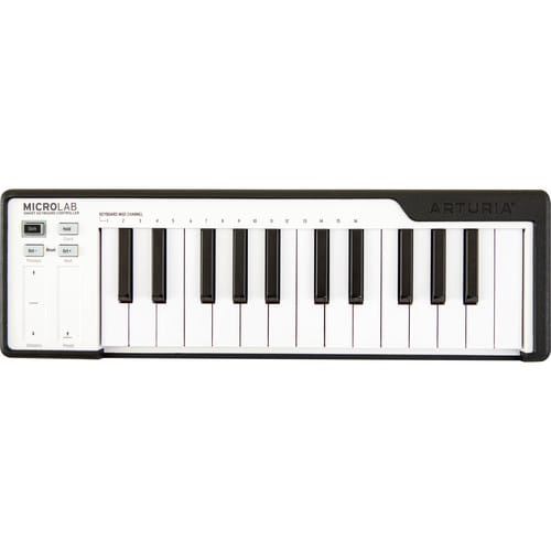 Mpk mini plus 37 keys midi controller Arturia microlab 25 keys usb-midi controller