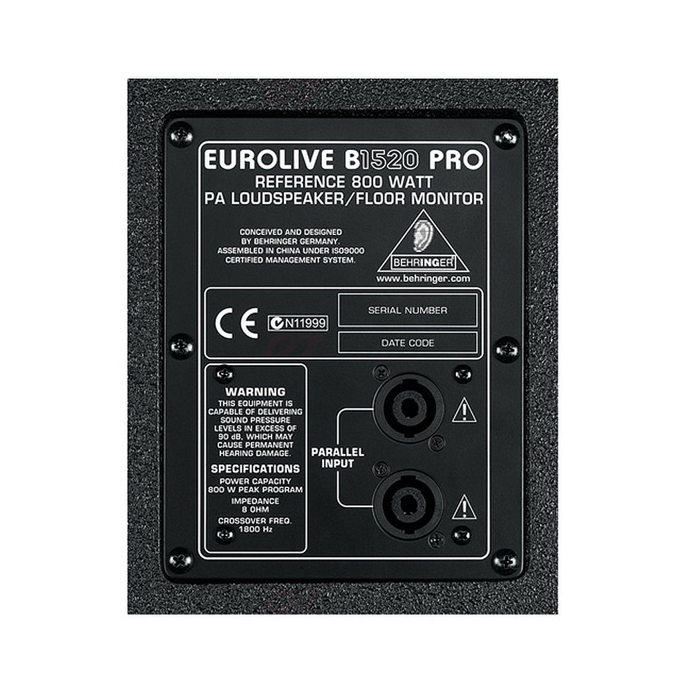 Behringer mpa200bt Behringer eurolive professional b1520 pro 1200w 15 inch