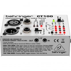 Behringer ct100 cable tester