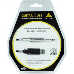 Behringer usb guitar to usb interface cable
