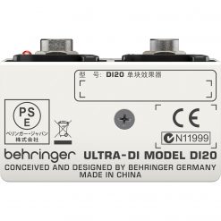 Behringer ultra di di20 active di box splitter Behringer ultra di di20 active di box splitter