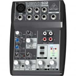 Behringer xenyx 502 compact audio mixer
