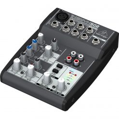 Behringer xenyx 502 compact audio mixer