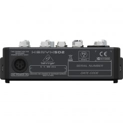 Behringer xenyx 502 compact audio mixer