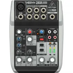 Behringer Xenyx Q502USB 5-Input 2-Bus Mixer