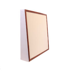 Bordered angular acoustic panels for acoustic treatment