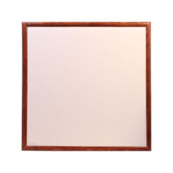 Bordered angular acoustic panels for acoustic treatment