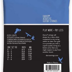 Martin D220 Darco Acoustic Guitar Strings light