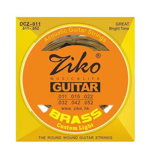 Ziko dcz-011 custom light acoustic guitar strings