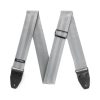 Jim dunlop deluxe seatbelt guitar strap grey