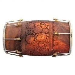 Dholak black sheesham wood