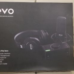 Used – audient evo start recording bundle – 2×2 usb recording system