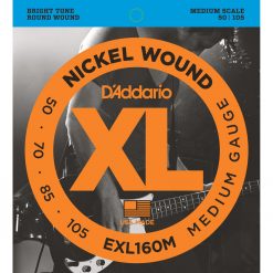 D'Addario EXL160M Medium Electric Bass Strings