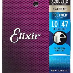 Elixir 11000 Polyweb Bronze Guitar Strings