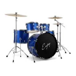 Enjoy GE1335 Dark Blue 5-Piece Drum Set