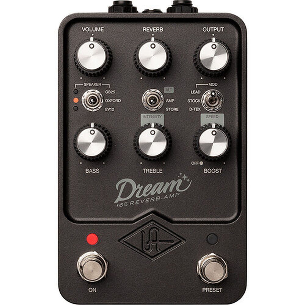 Universal audio galaxy 74 Universal audio dream '65 reverb amplifier pedal