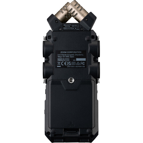 Zoom h6studio Zoom h6essential 6-track 32-bit float portable audio recorder