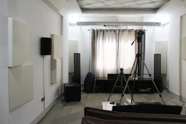 Ion acoustics - home cinema
