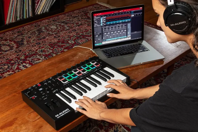 M audio keystation 25 midi controller