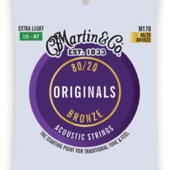 Martin M170 Acoustic Guitar Strings.010-.047