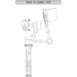 Camera bridge plate Lanparte ma-04 magic arm for la3d handheld gimbals
