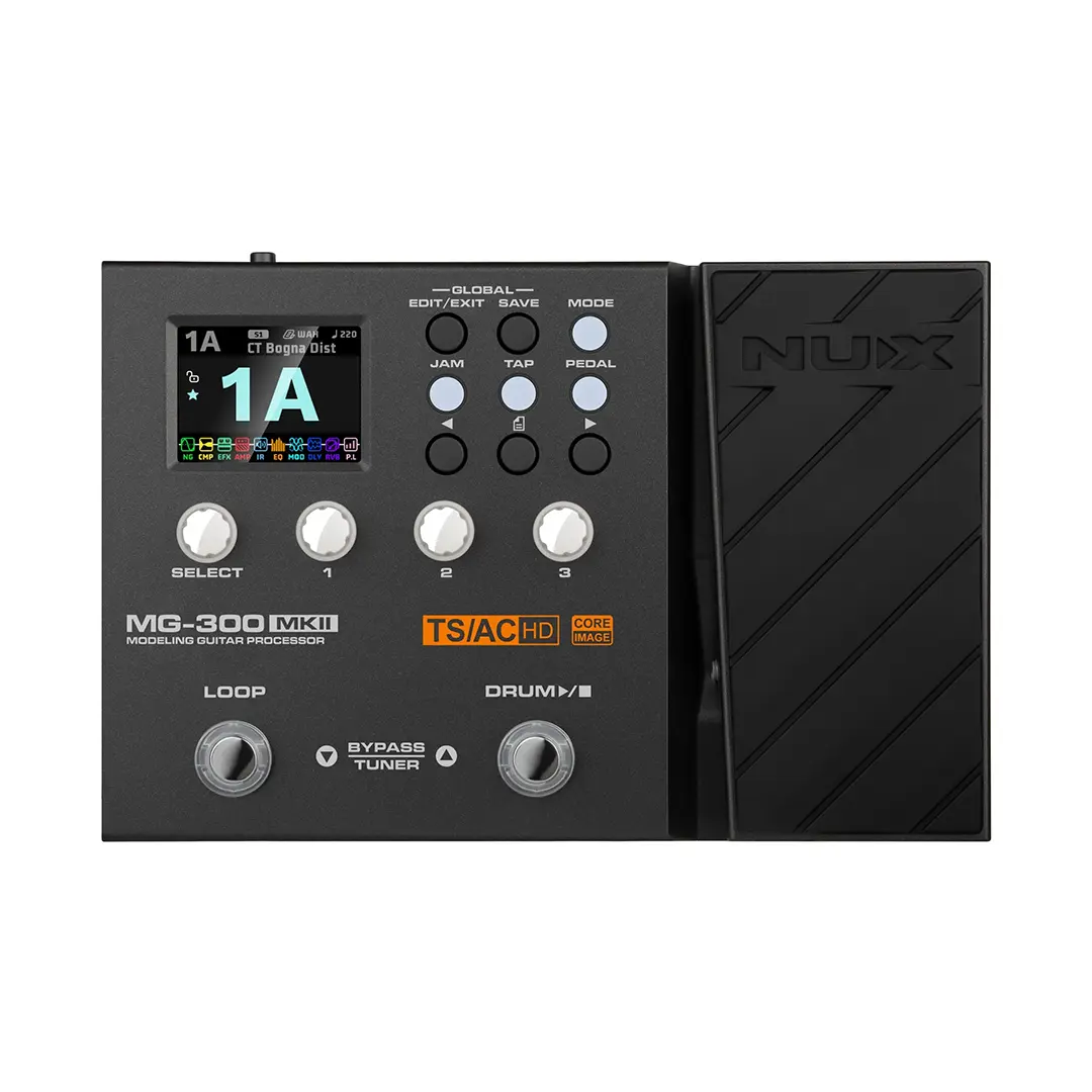 Nux mg-300 mkii modeling guitar processor