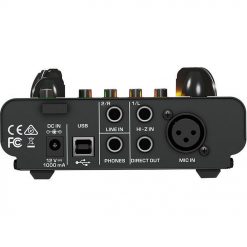 Behringer mic500usb tube microphone preamp