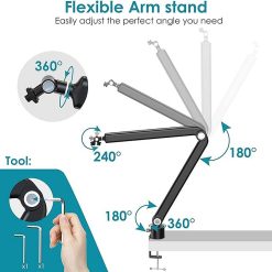 Youshares boom arm microphone stand