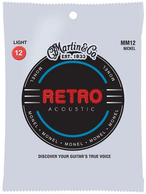 Martin mm12 retro light acoustic guitar string