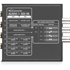 Blackmagic design converter sdi to audio 4k Blackmagic design converter audio to sdi 4k