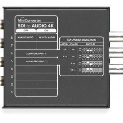 Blackmagic design converter sdi to audio 4k