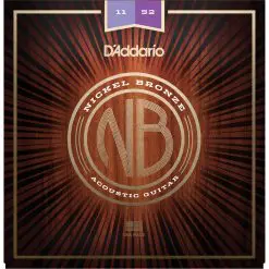 D'Addario NB1152 Custom Light Acoustic Strings