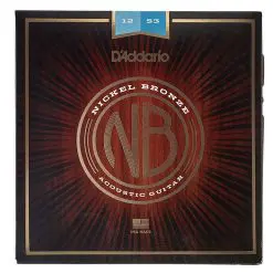 D'Addario NB1253 Nickel Light Acoustic Strings