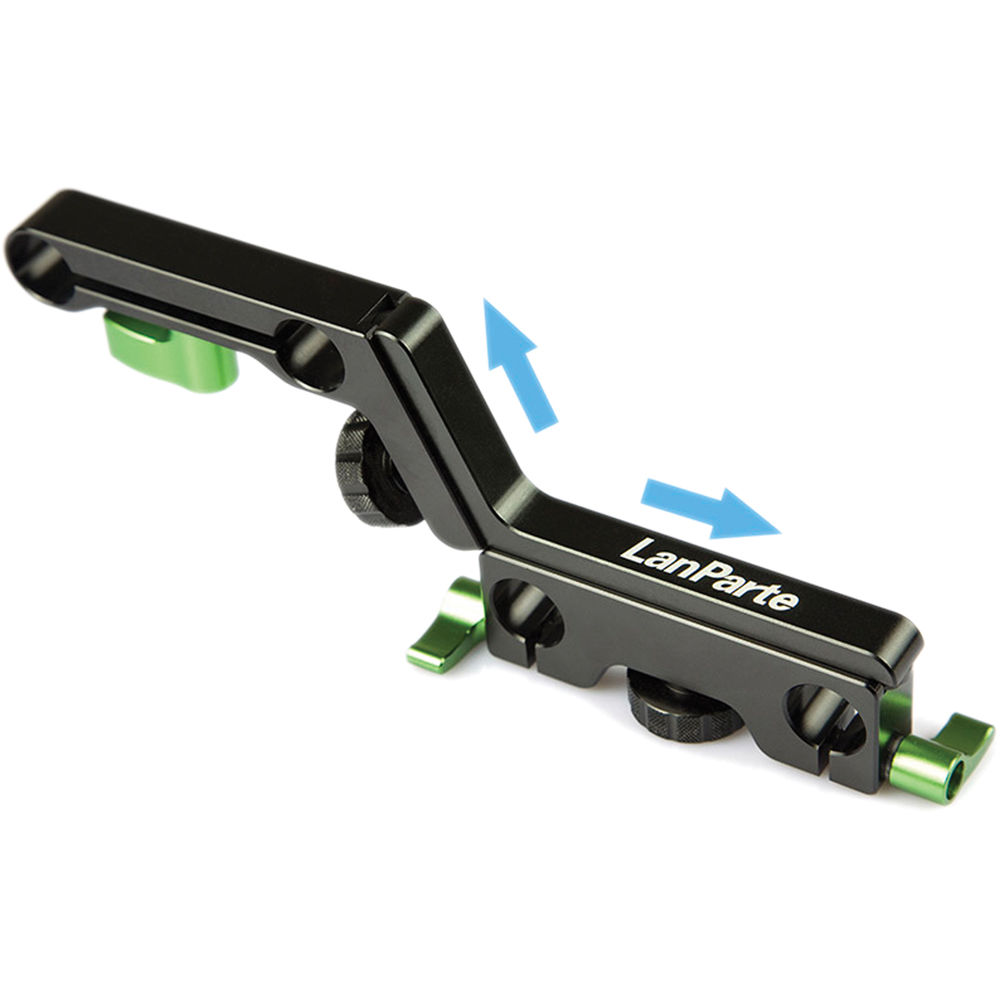 Lanparte vbp-02 v-mount battery plate Lanparte offset rod clamp ofc 01