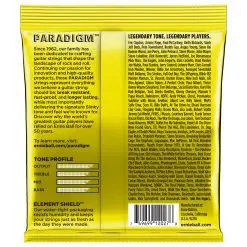 Ernie ball 2027 beefy slinky paradigm electric guitar strings