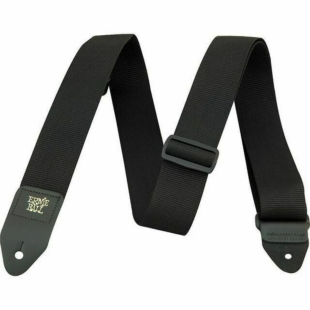 Ernie ball guitar strap red Ernie ball 2 polypro guitar strap black